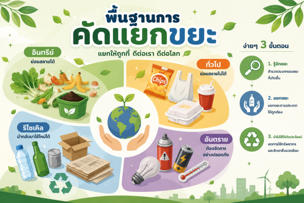 พื้นฐานการคัดแยกขยะ